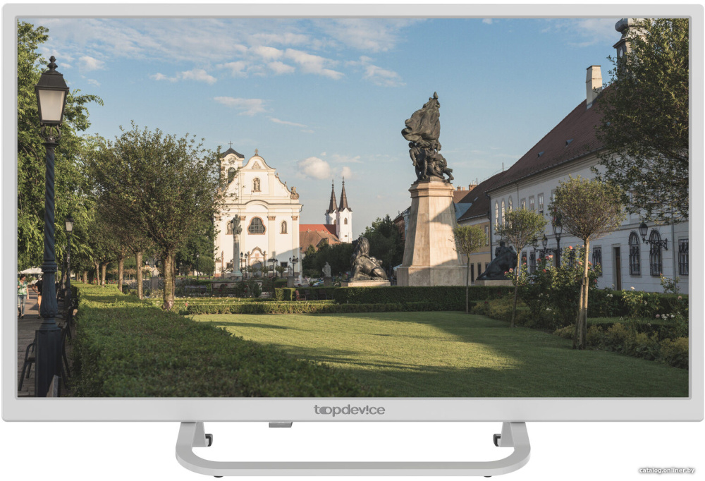 Телевизор Topdevice 24" SMART BS02 (белый)