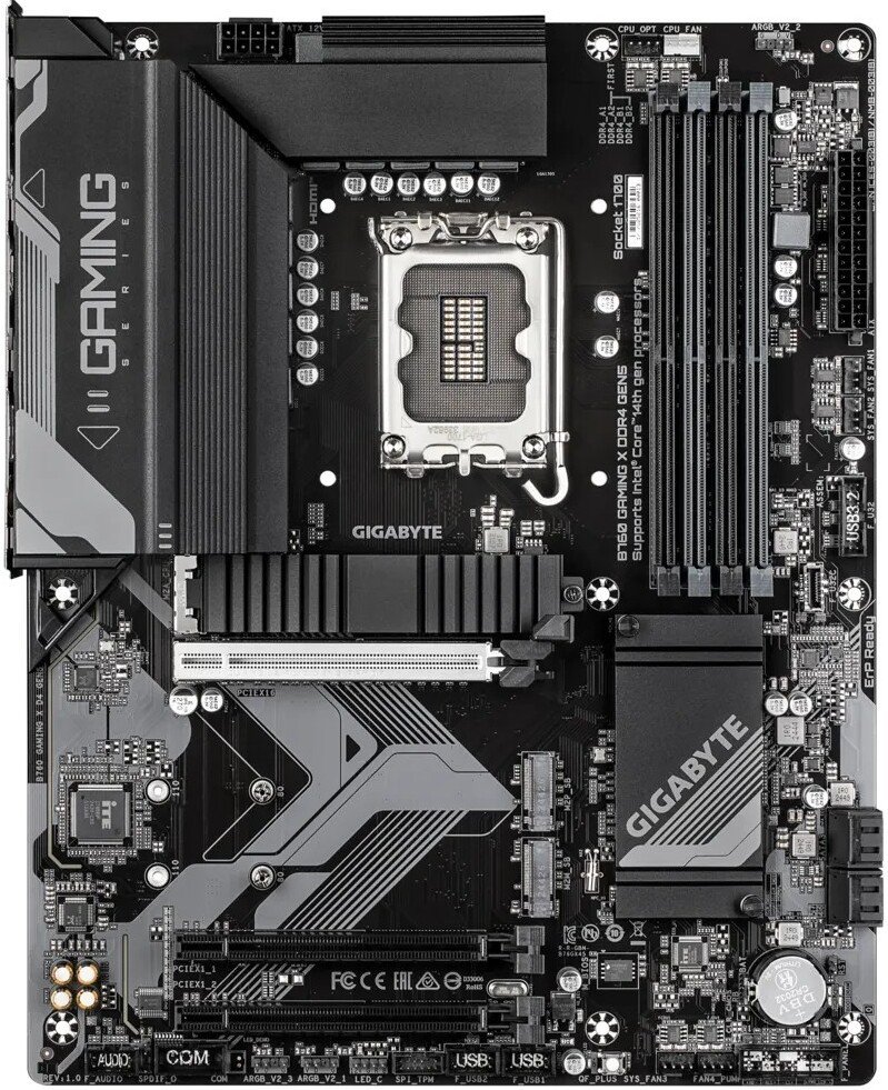 Материнская плата Gigabyte B760 Gaming X DDR4 Gen5