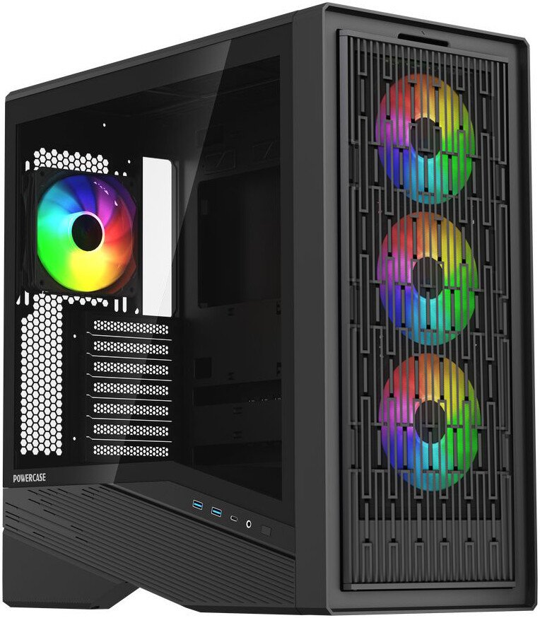 Корпус Powercase Intro ARGB CJ235IB-A4