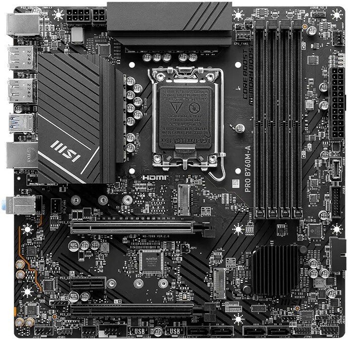 Материнская плата MSI Pro B760M-A