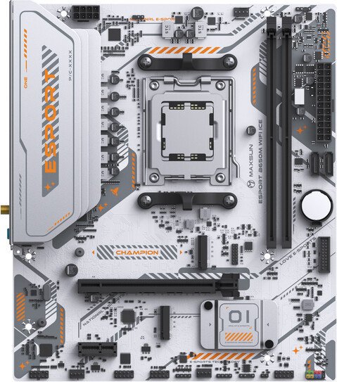 Материнская плата Maxsun eSport B650M WiFi6 Ice