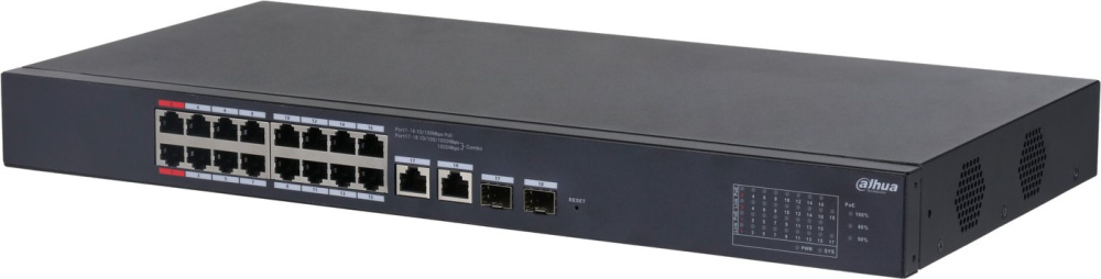 Управляемый коммутатор 2-го уровня Dahua CS4218-16ET-190