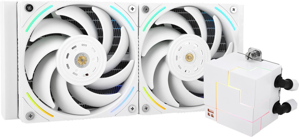 Жидкостное охлаждение для процессора Thermalright Core Matrix 240 (белый)
