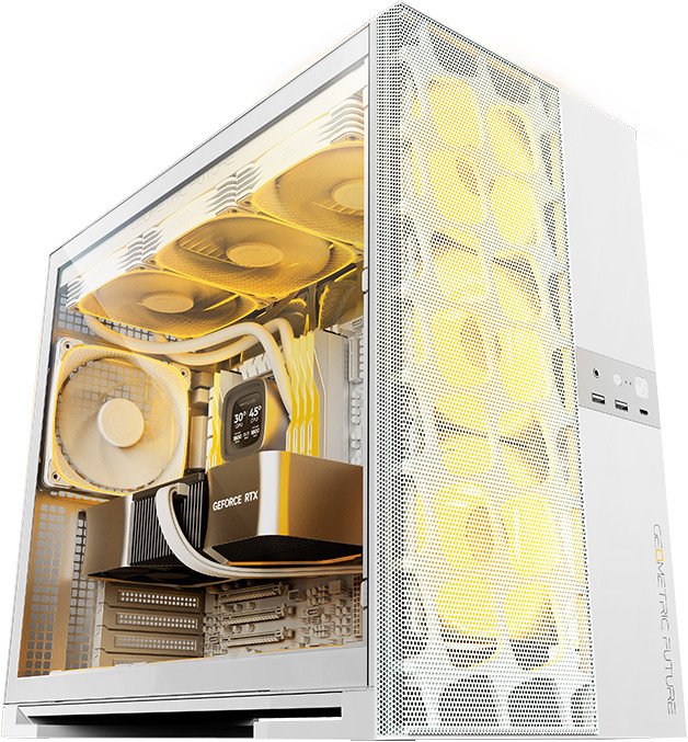 Корпус Geometric Future Model 5 Vent (белый)