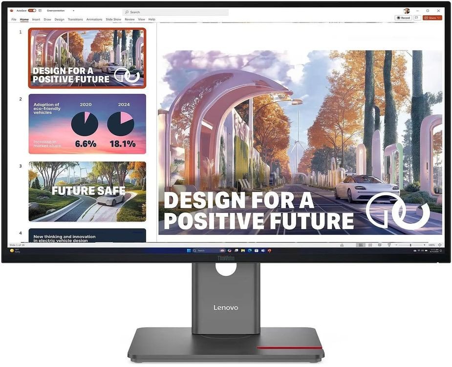 Монитор Lenovo ThinkVision P24QD-40 64B3GAT2UK