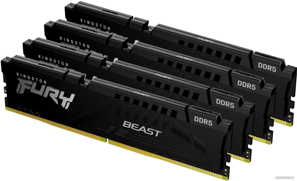 Kingston FURY Beast 4x32ГБ DDR5 5600МГц KF556C40BBK4-128