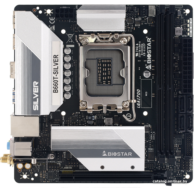 BIOSTAR B660T-SILVER Ver. 5.0