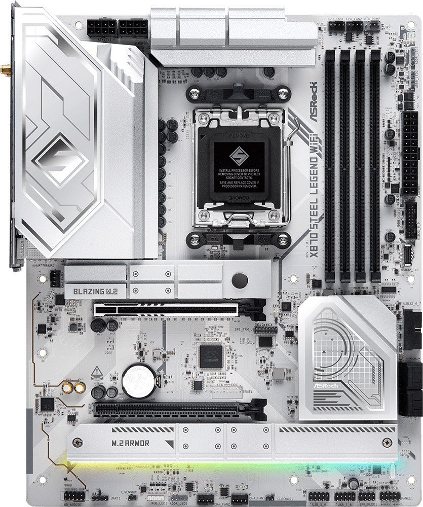 Материнская плата ASRock X870 Steel Legend WiFi