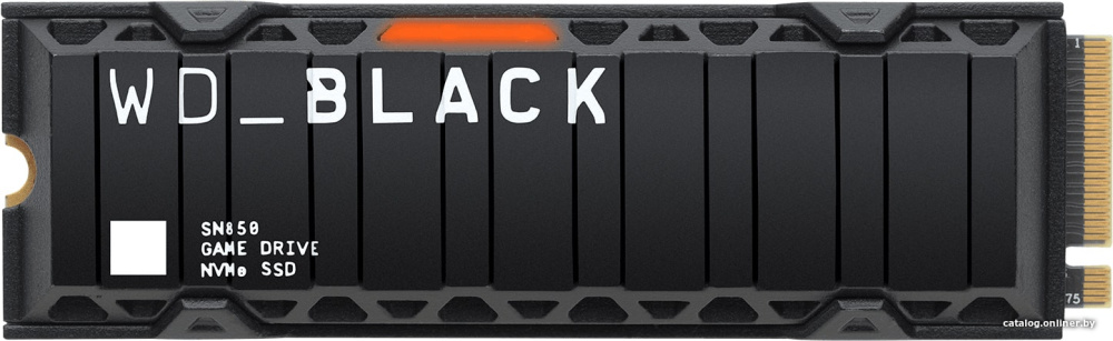 SSD WD Black SN850 NVMe Heatsink 500GB WDS500G1XHE