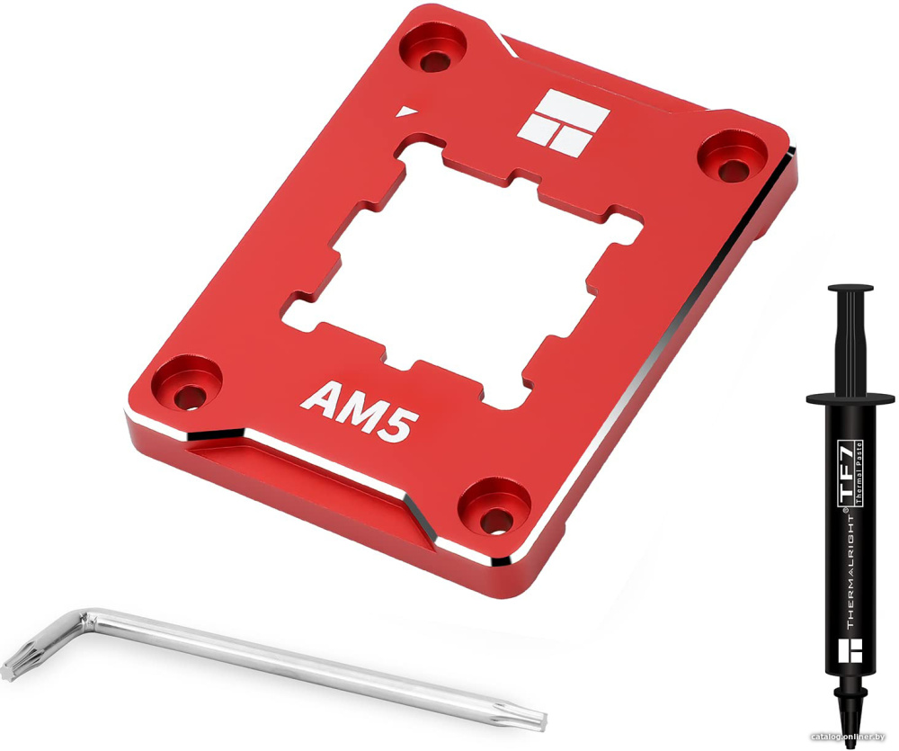 Рамка для укрепления гнезда Thermalright ASF Red AM5 + термопаста TF7 2 г