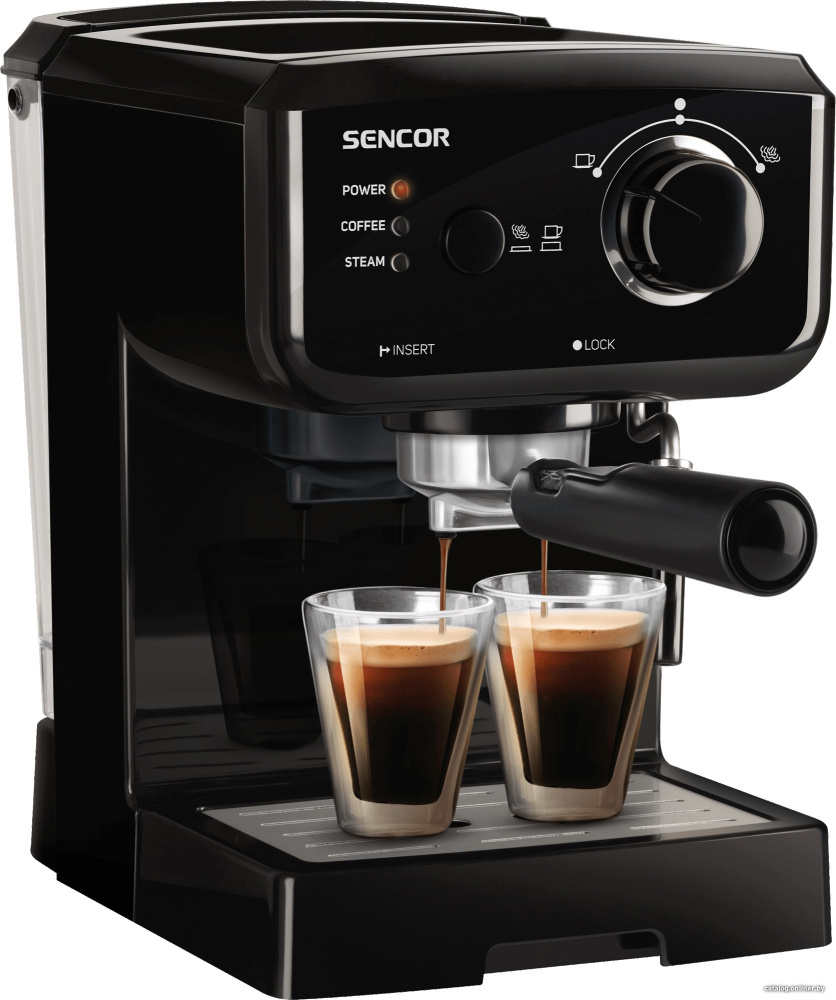 Рожковая помповая кофеварка Sencor SES 1710BK