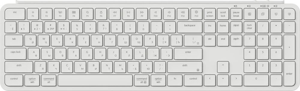 Клавиатура Keychron B6 Pro B6P-K8-RU (белый)