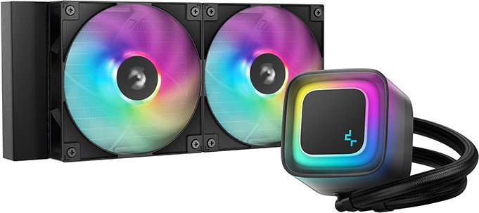 Система жидкостного охлаждения для процессора DeepCool LE240 V2 R-LE240-BKAMMC-G-2