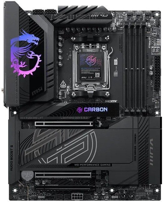 Материнская плата MSI MPG X870E Carbon Max WiFi
