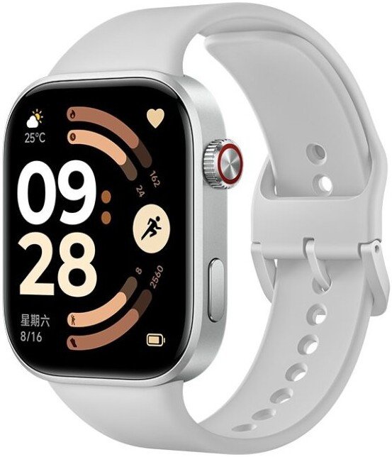 Умные часы Xiaomi Redmi Watch 6 M2523W1 (серебристый, международная версия)