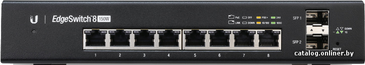 Коммутатор Ubiquiti EdgeSwitch 8 150W [ES-8-150W]