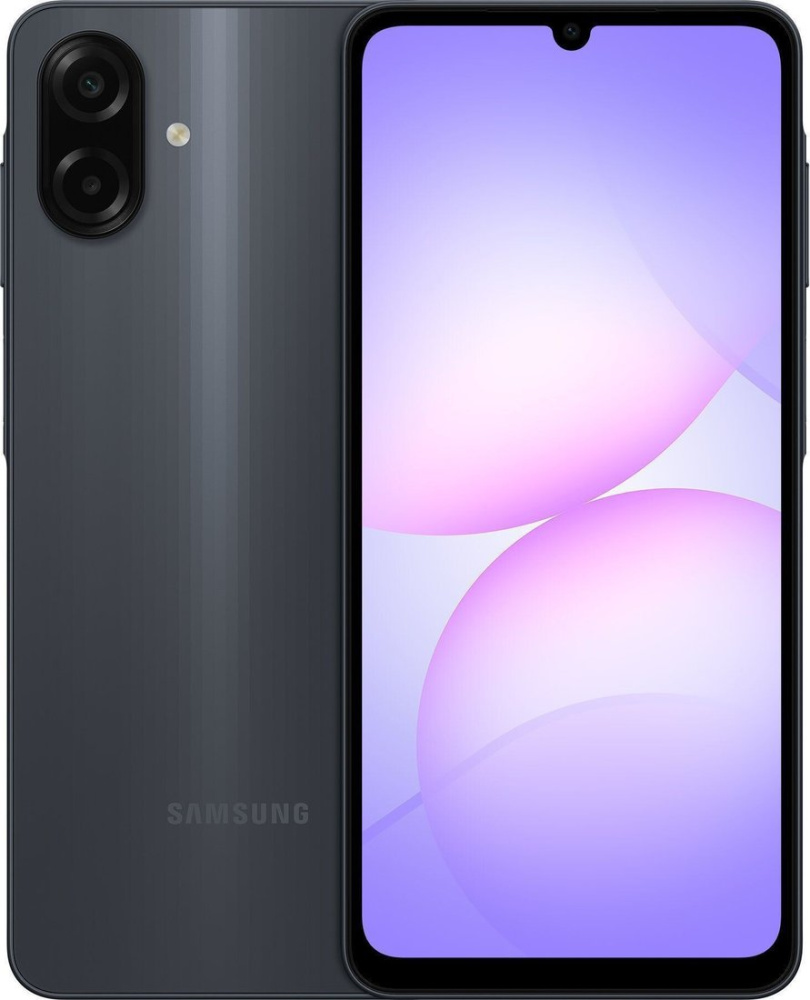 Телефон Samsung Galaxy A07 SM-A075F 4GB/64GB (черный)