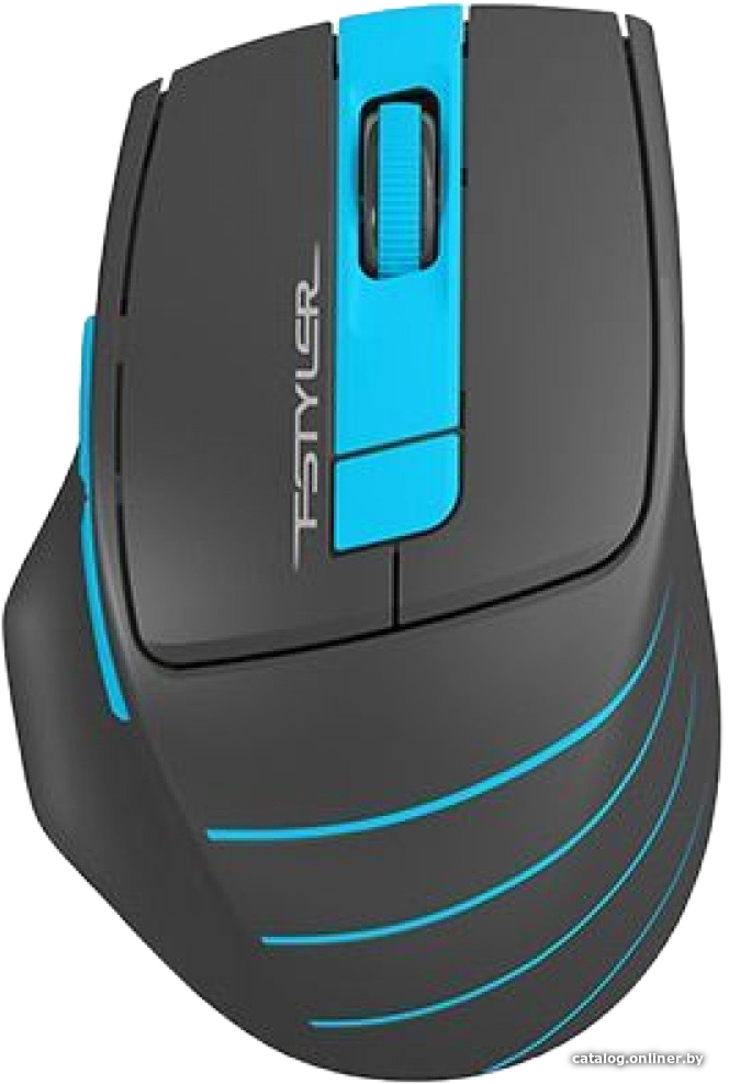 Мышь A4Tech Fstyler FG30 (серый/синий)