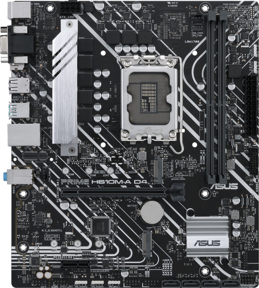 Материнская плата ASUS Prime H610M-A D4-CSM
