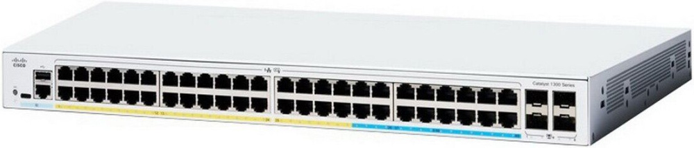 Управляемый коммутатор 3-го уровня Cisco C1300-48P-4G