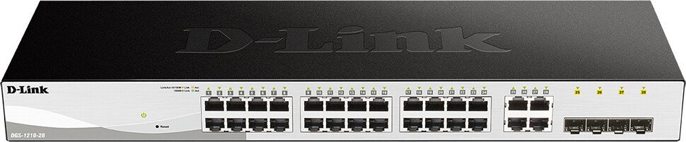 Управляемый коммутатор 2-го уровня D-Link DGS-1210-28/FL2A