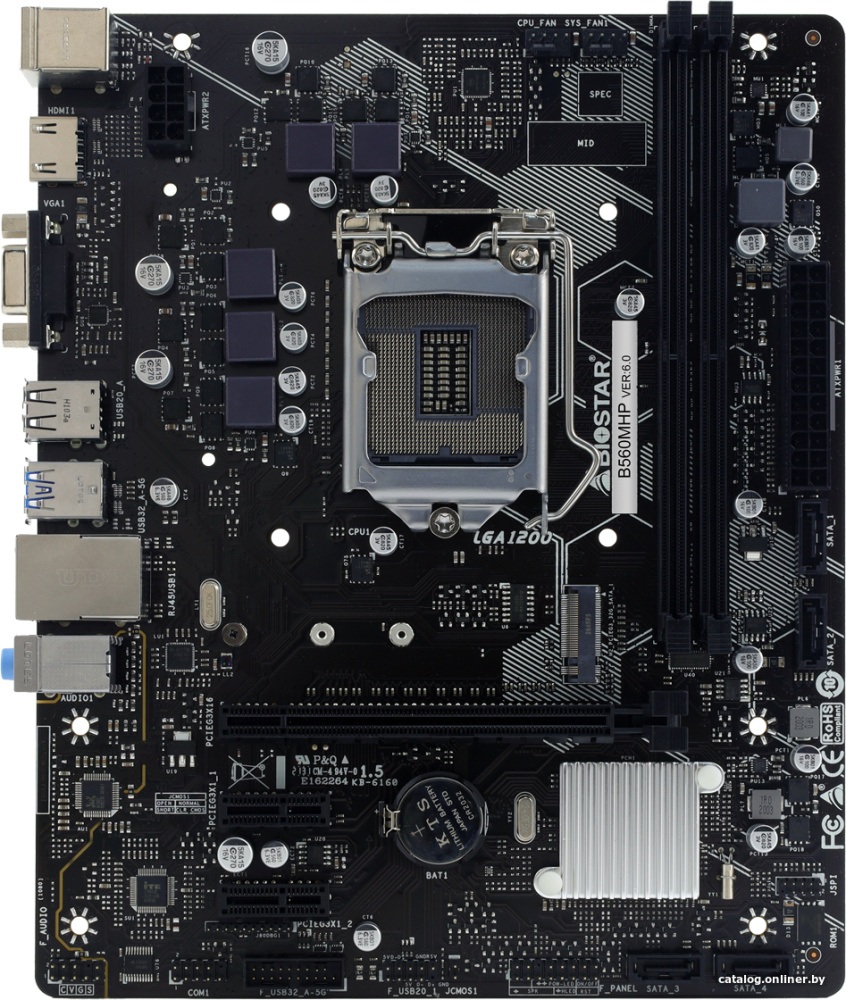Материнская плата BIOSTAR B560MHP Ver. 6.0