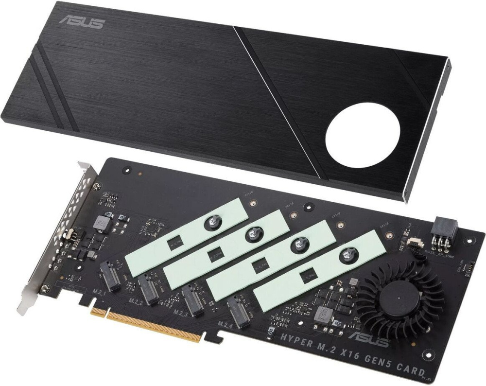 Плата расширения ASUS Hyper M.2 x16 Gen5