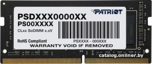 8GB DDR4 SODIMM PC4-25600 PSD48G32002S