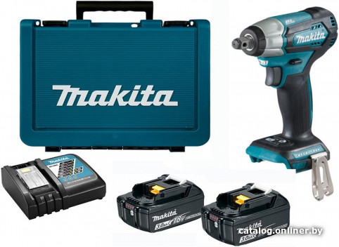 Гайковерт Makita DTW181RFE (с 2-мя АКБ, кейс)