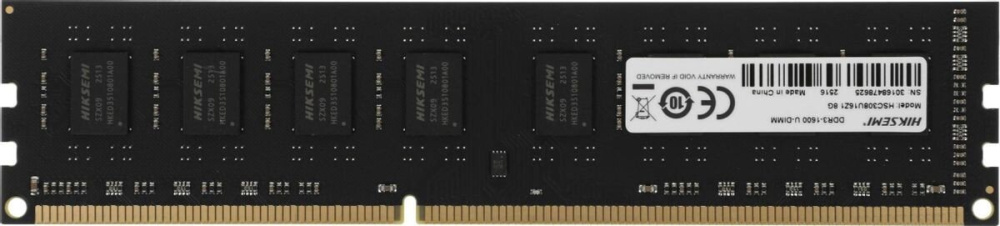 Оперативная память Hiksemi Hiker 8ГБ DDR3 1600 МГц HSC308U16Z1