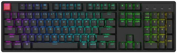 Клавиатура Keychron K10 V2 RGB Aluminium Frame K10X-C4 (Keychron Super Banana, нет кириллицы)