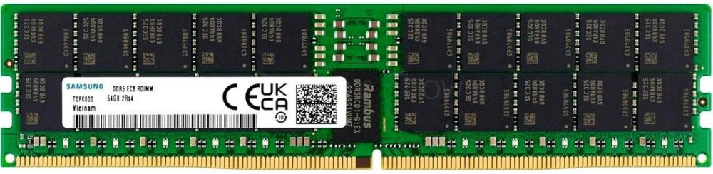 Оперативная память Samsung 64ГБ DDR5 6400 МГц M321R8GA0EB2-CCP