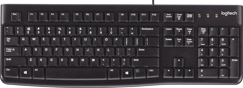 Клавиатура Logitech K120 920-002583 (с гравировкой)