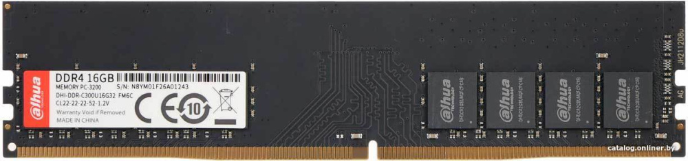 Dahua 16ГБ DDR4 3200 МГц DHI-DDR-C300U16G32