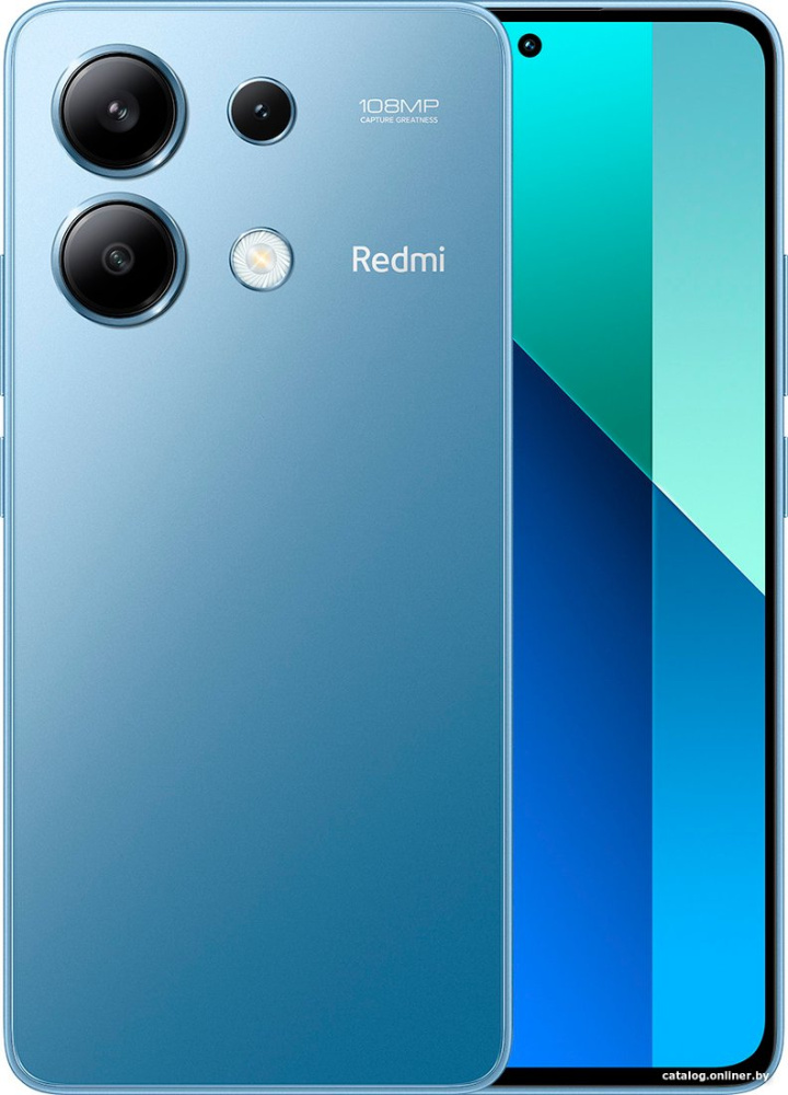 Смартфон Xiaomi Redmi Note 13 8GB/512GB с NFC международная версия (ледяной синий)
