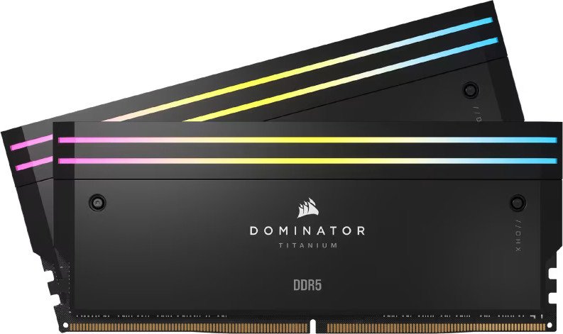Corsair Dominator Titanium RGB 2x32ГБ DDR5 6600 МГц CMP64GX5M2X6600C32