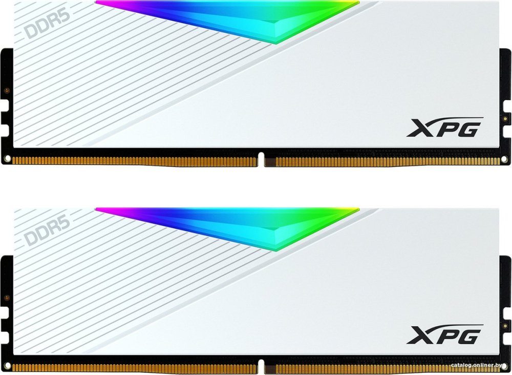 Оперативная память ADATA XPG Lancer RGB 2x48ГБ DDR5 6000МГц AX5U6000C3048G-DCLARWH