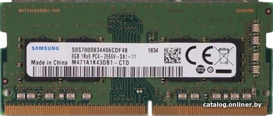 Samsung 8GB DDR4 SODIMM PC4-21300 M471A1K43DB1-CTD