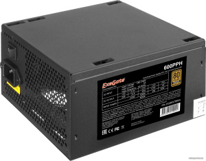600PPH 80 Plus Bronze EX280578RUS-S