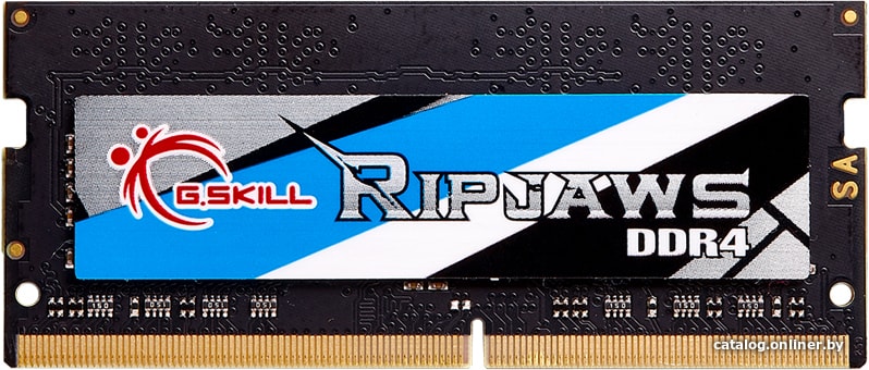 Оперативная память G.Skill Ripjaws 16GB DDR4 SODIMM PC4-25600 F4-3200C22S-16GRS