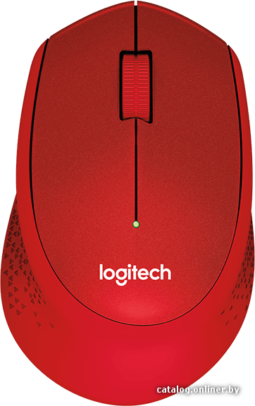 Мышь Logitech M330 Silent Plus (красный)