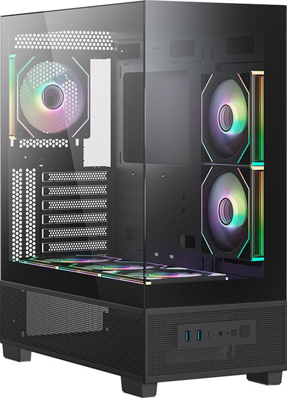 Корпус XASTRA Q500 6ARGB-C10-UC (черный)