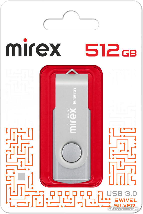USB Flash Mirex Color Blade Swivel 3.0 512GB 13600-FM3SS512