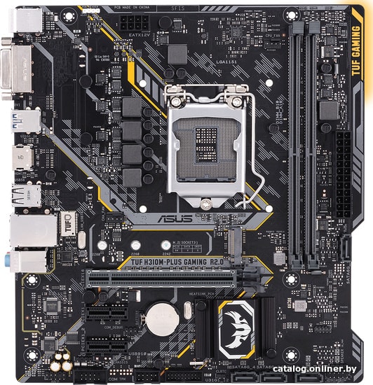 Материнская плата ASUS TUF H310M-Plus Gaming R2.0