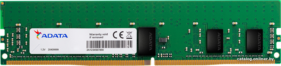 A-Data 8ГБ DDR4 R-DIMM 3200МГц AD4R320038G22-BSSC