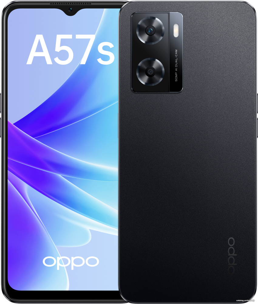 Смартфон Oppo A57s CPH2385 4GB/128GB международная версия (черный)