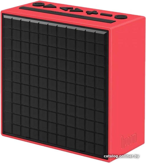 Беспроводная колонка Divoom Timebox-Evo (красный)