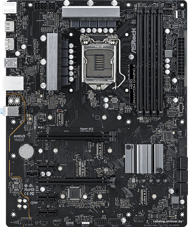 Материнская плата ASRock H570 Phantom Gaming 4