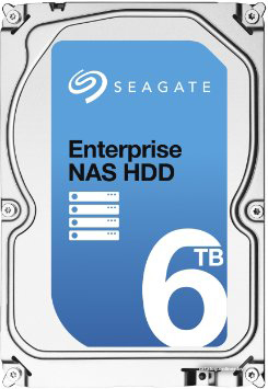 Жесткий диск Seagate Enterprise NAS 6TB + Rescue [ST6000VN0011]
