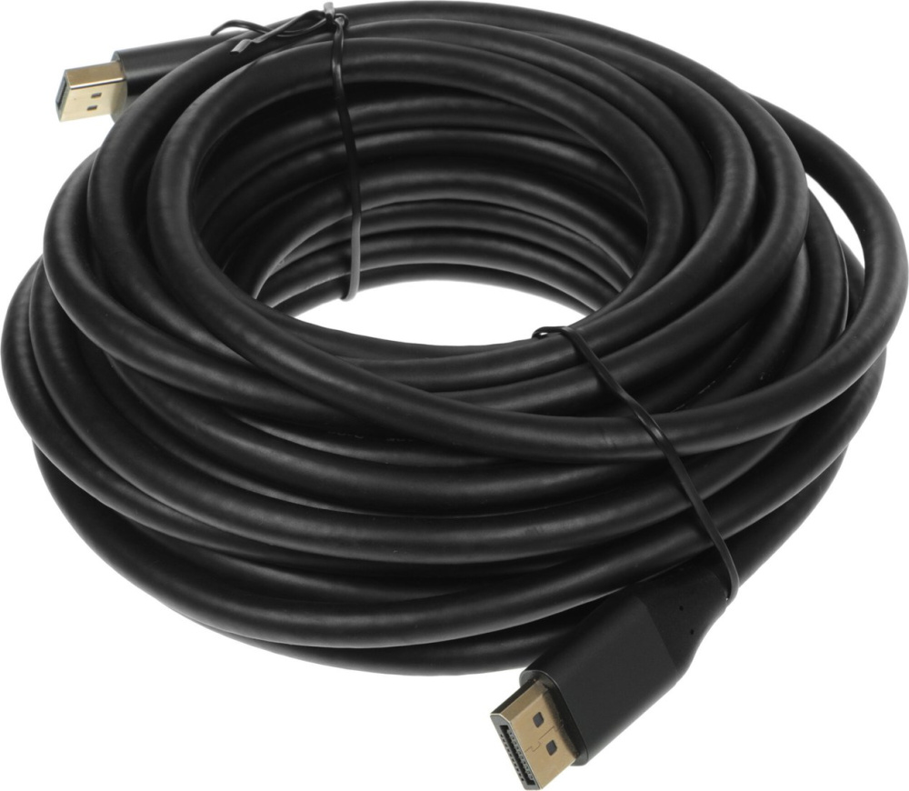 Кабель CACTUS CS-DP-DP-1.4-10 (10 м, черный)